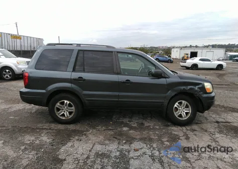 2005 Honda Pilot Ex-L z USA, uszkodzony, nr VIN 5FNYF18655B050627